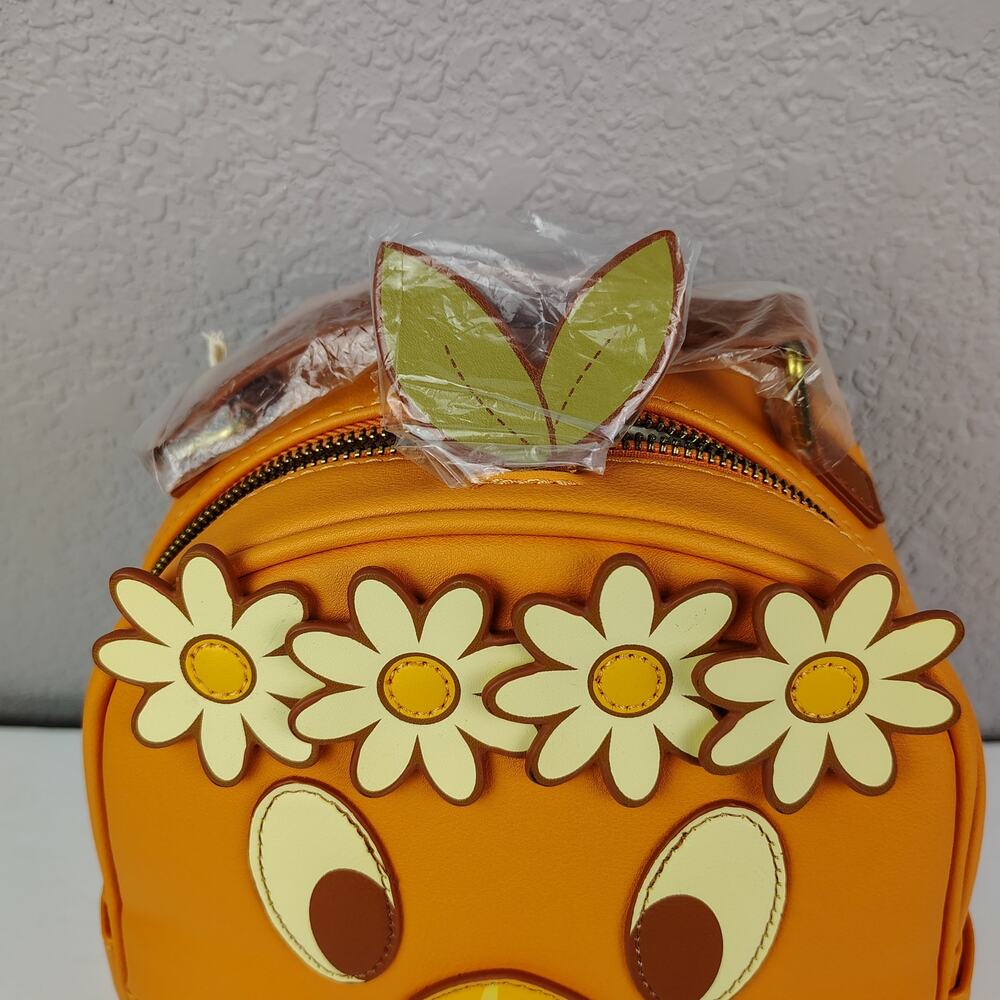 Disney Loungefly Mini Backpack Orange Bird 2023 EPCOT Flower and Garden - Picture 13 of 15
